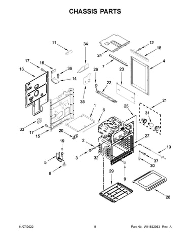 Chassis parts