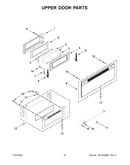 Upper door parts