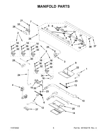 Manifold parts