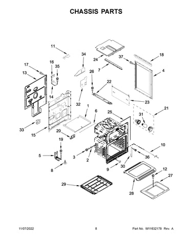 Chassis parts