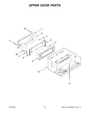 Upper door parts