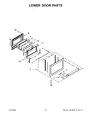 Lower door parts