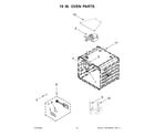 Jenn-Air JDRP848HM01 18 in. oven parts diagram