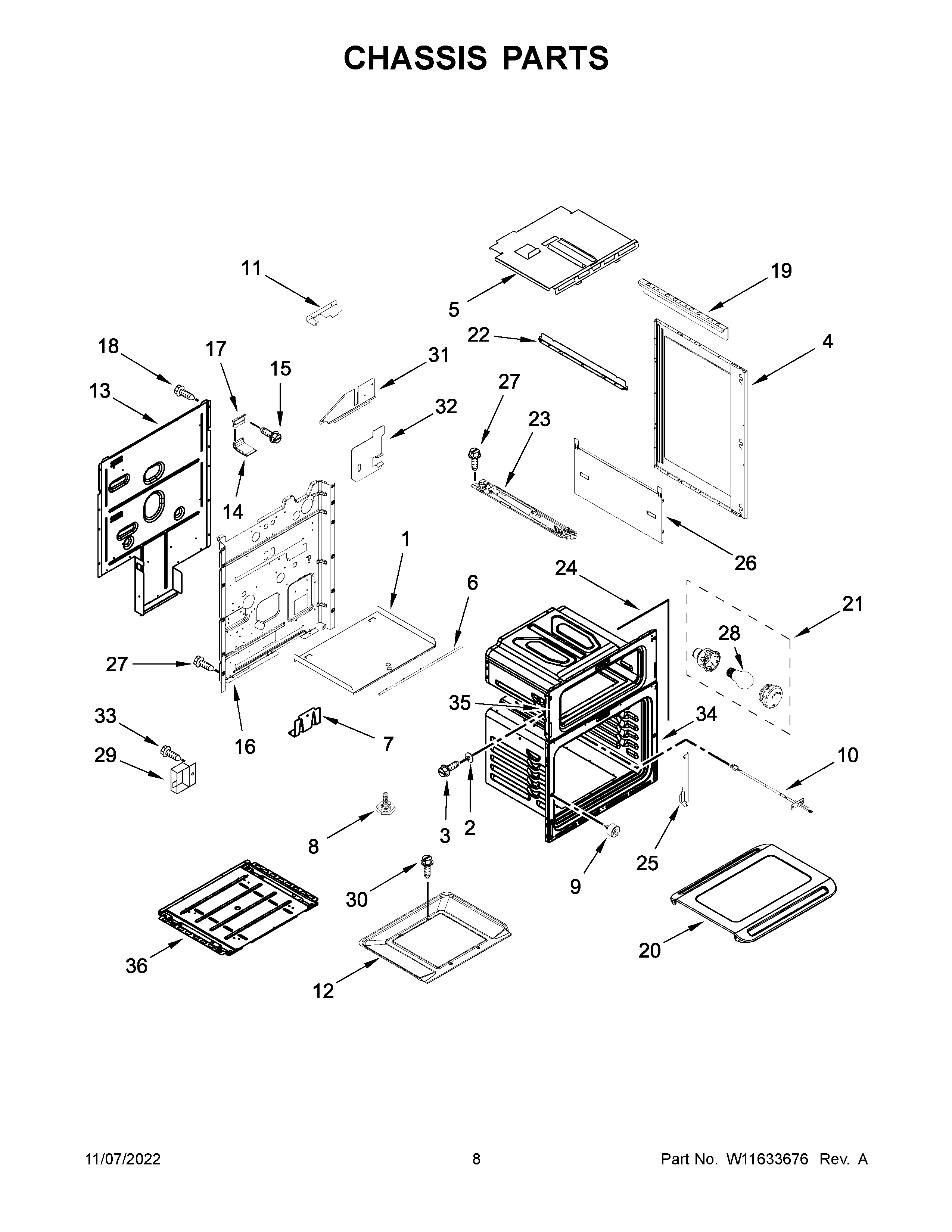 Chassis parts