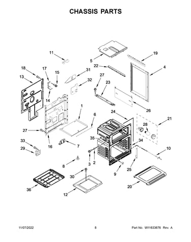 Chassis parts