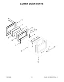 Lower door parts