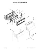 Upper door parts