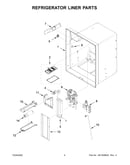 Refrigerator liner parts