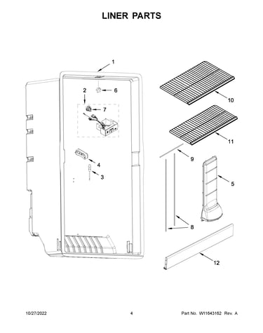 Liner parts