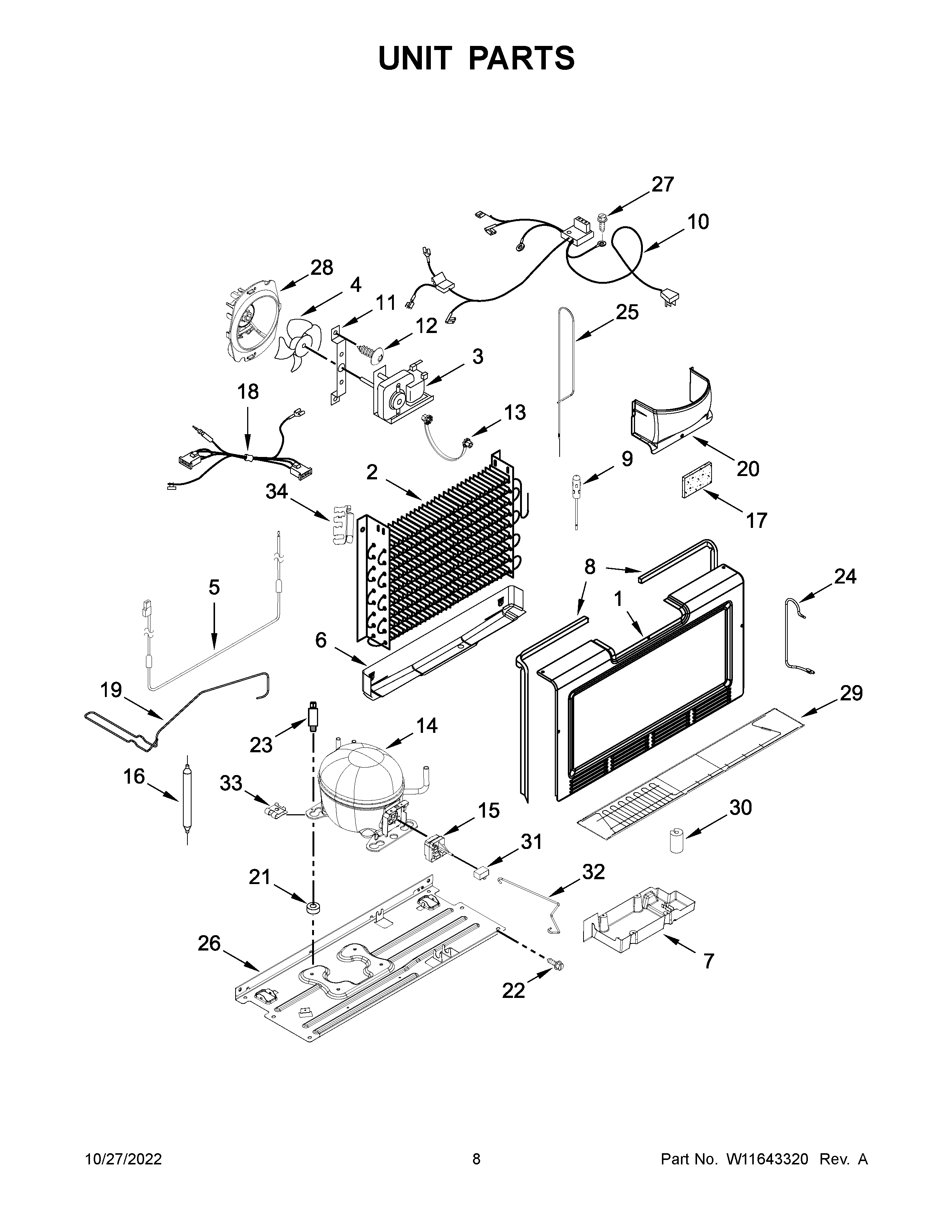 Unit parts