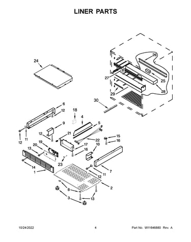Liner parts