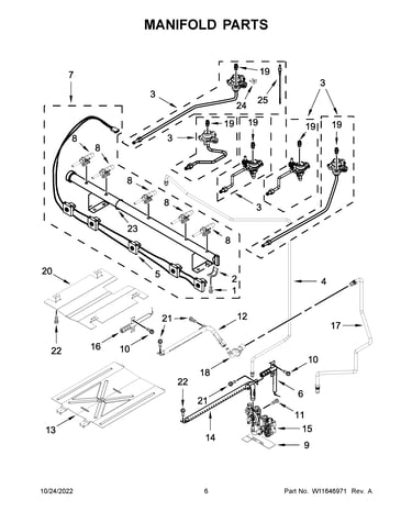 Manifold parts