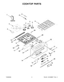 Cooktop parts