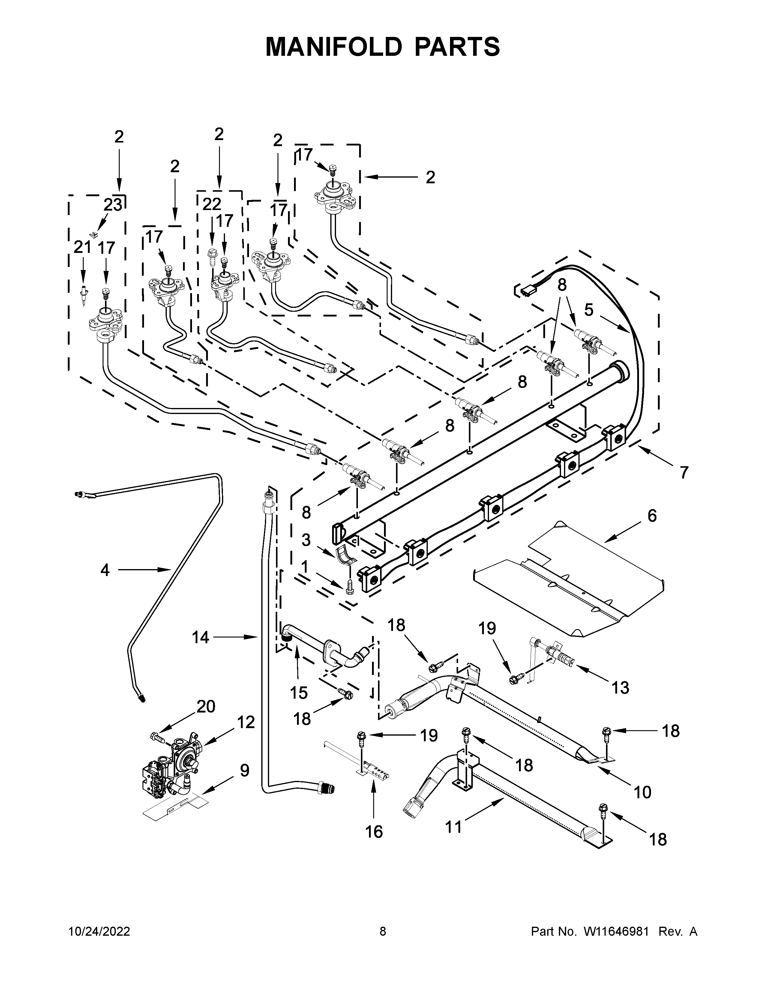 MANIFOLD PARTS