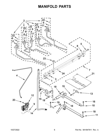 Manifold parts
