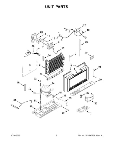 Unit parts