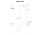 Amana AZF33X16DW09 cabinet parts diagram