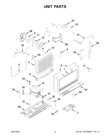 Unit parts