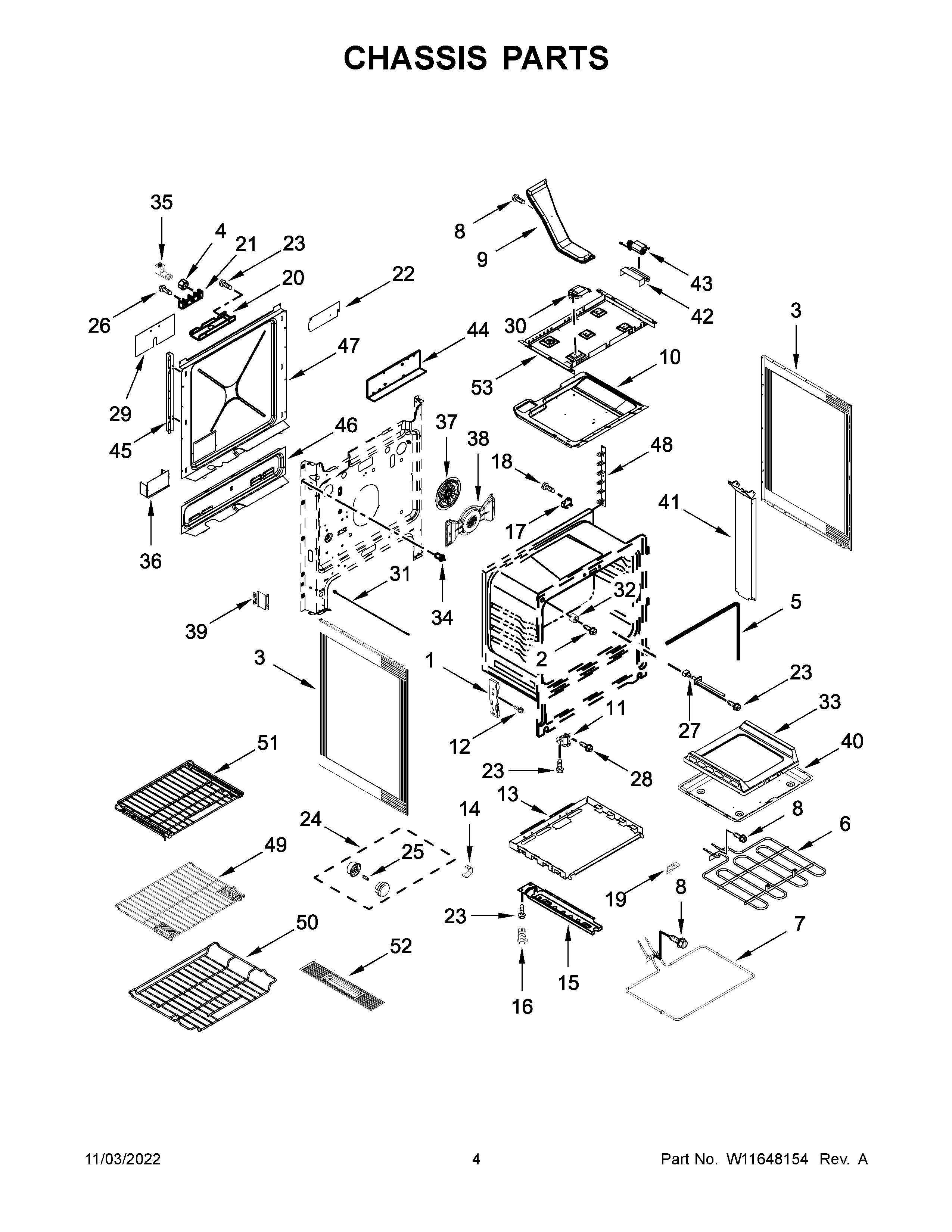 Chassis parts