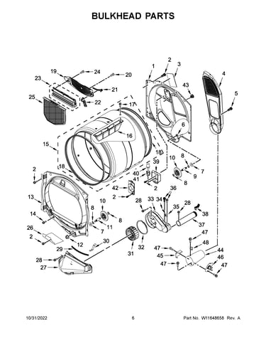 Bulkhead parts