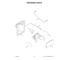 Whirlpool WRS315SDHZ08 dispenser parts diagram