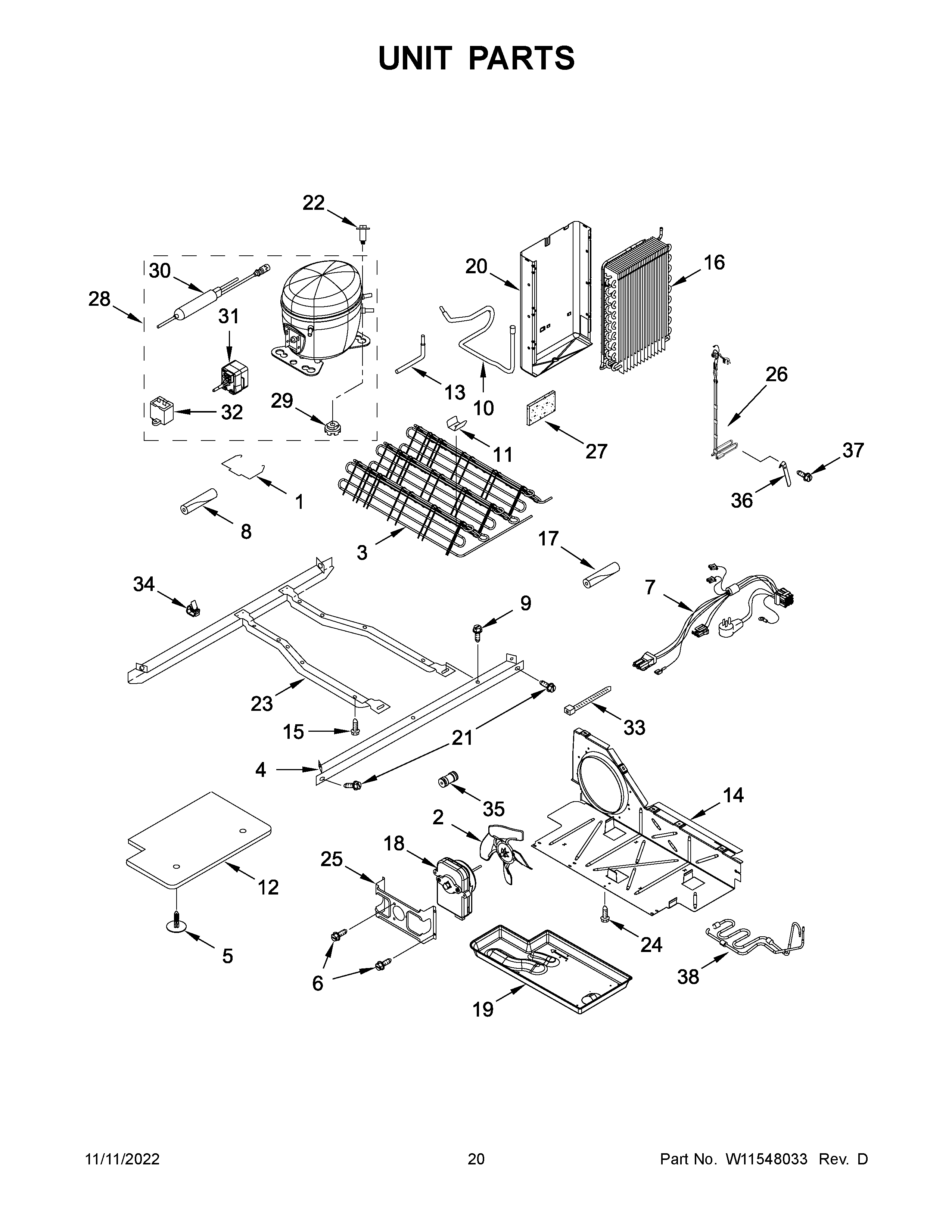 Unit parts