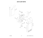 Amana ASI2175GRW07 air flow parts diagram
