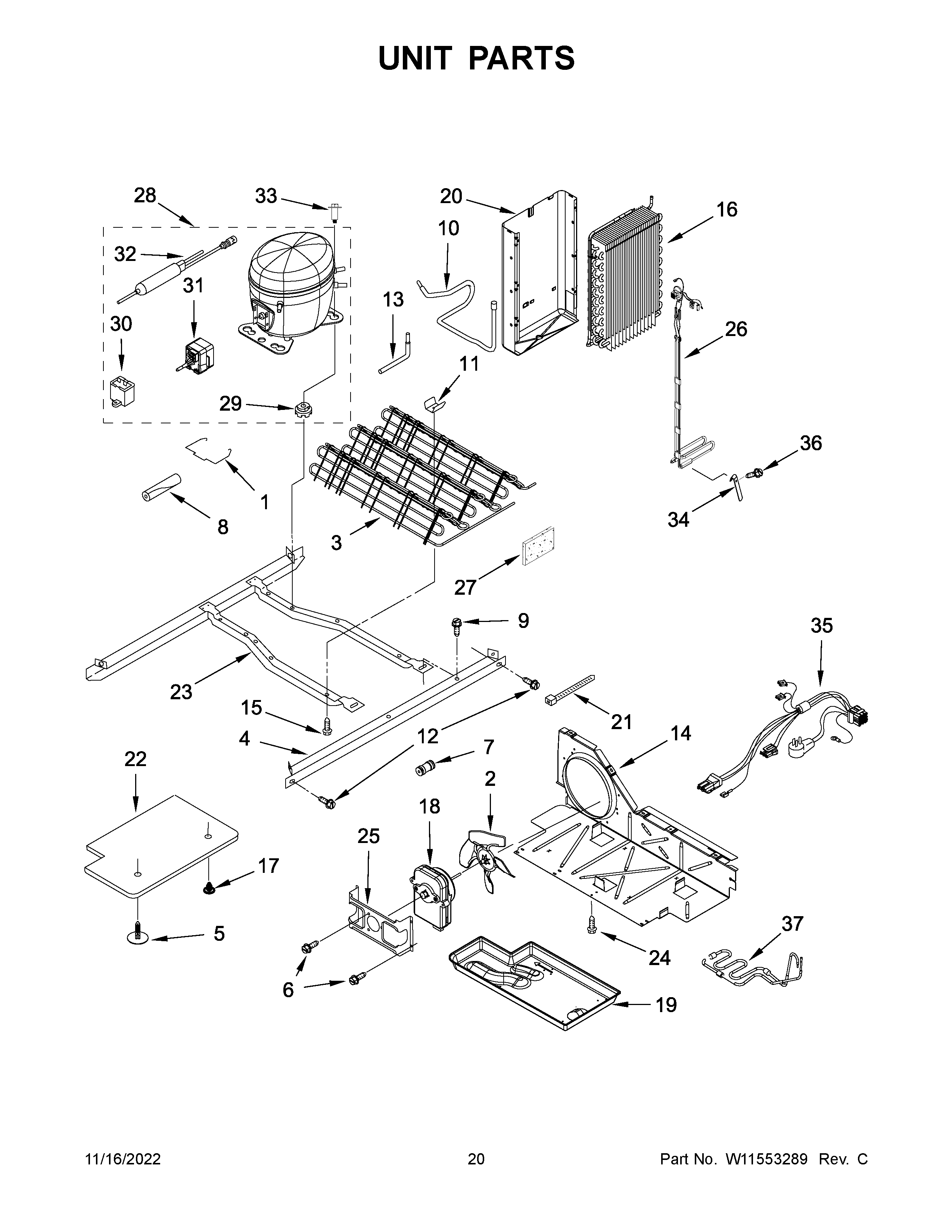 Unit parts