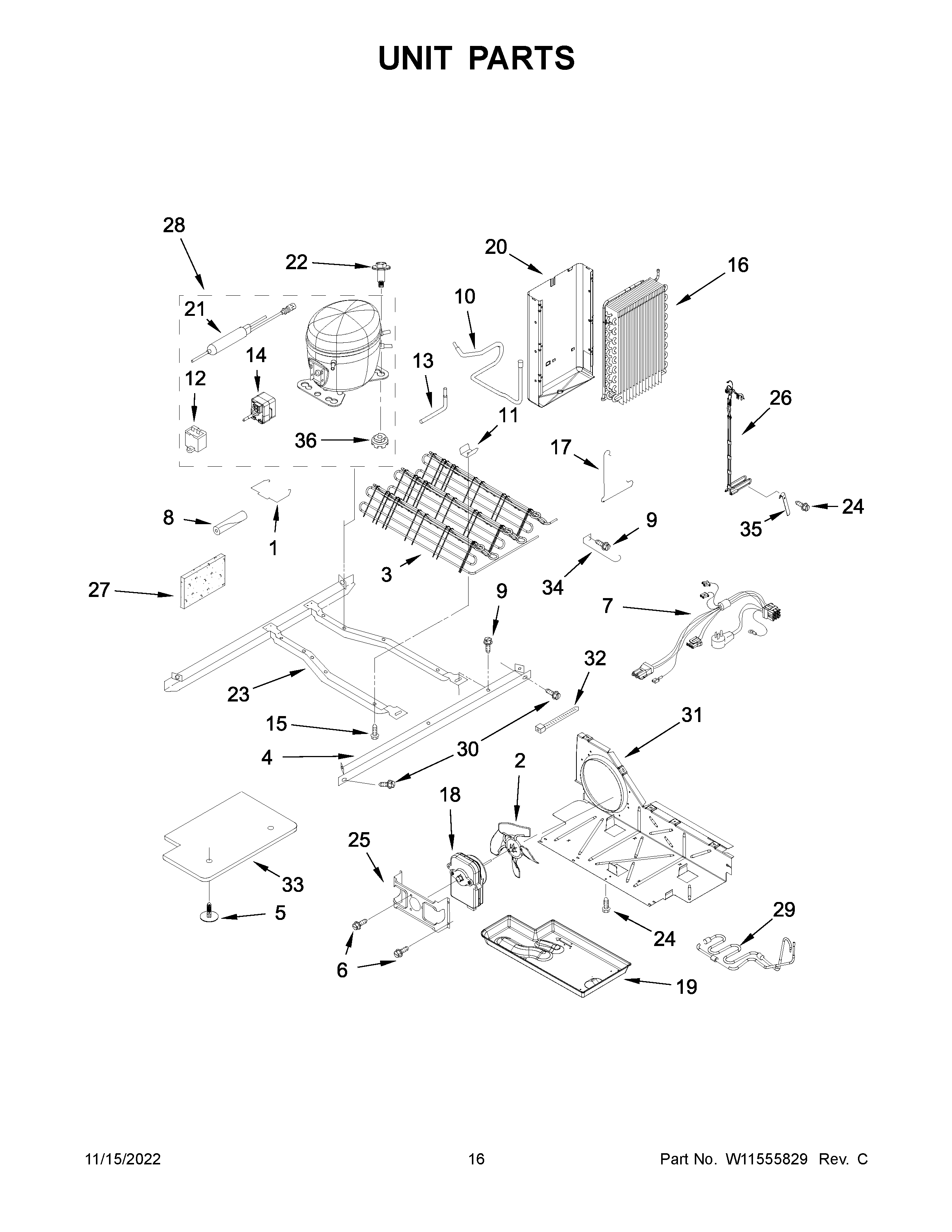 Unit parts