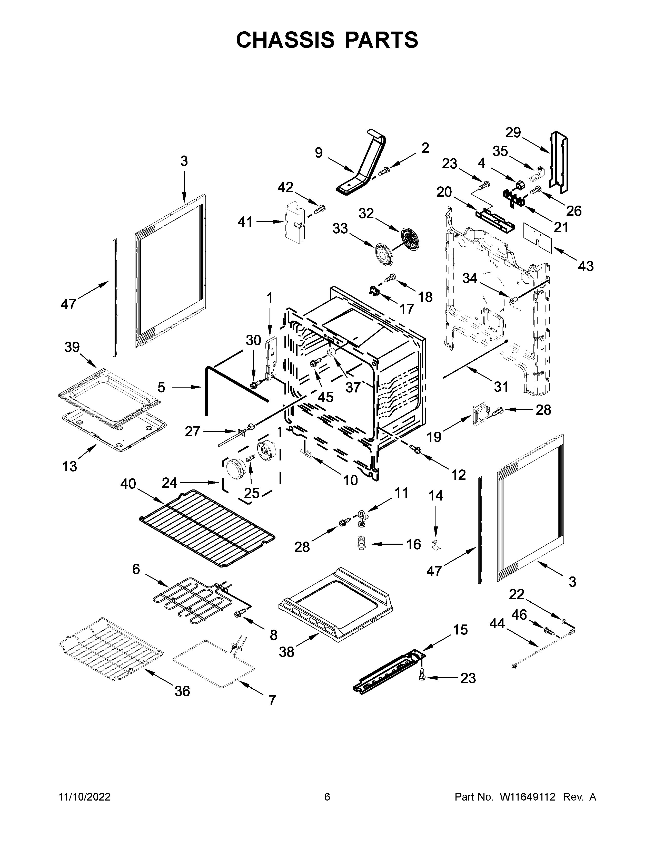 Chassis parts