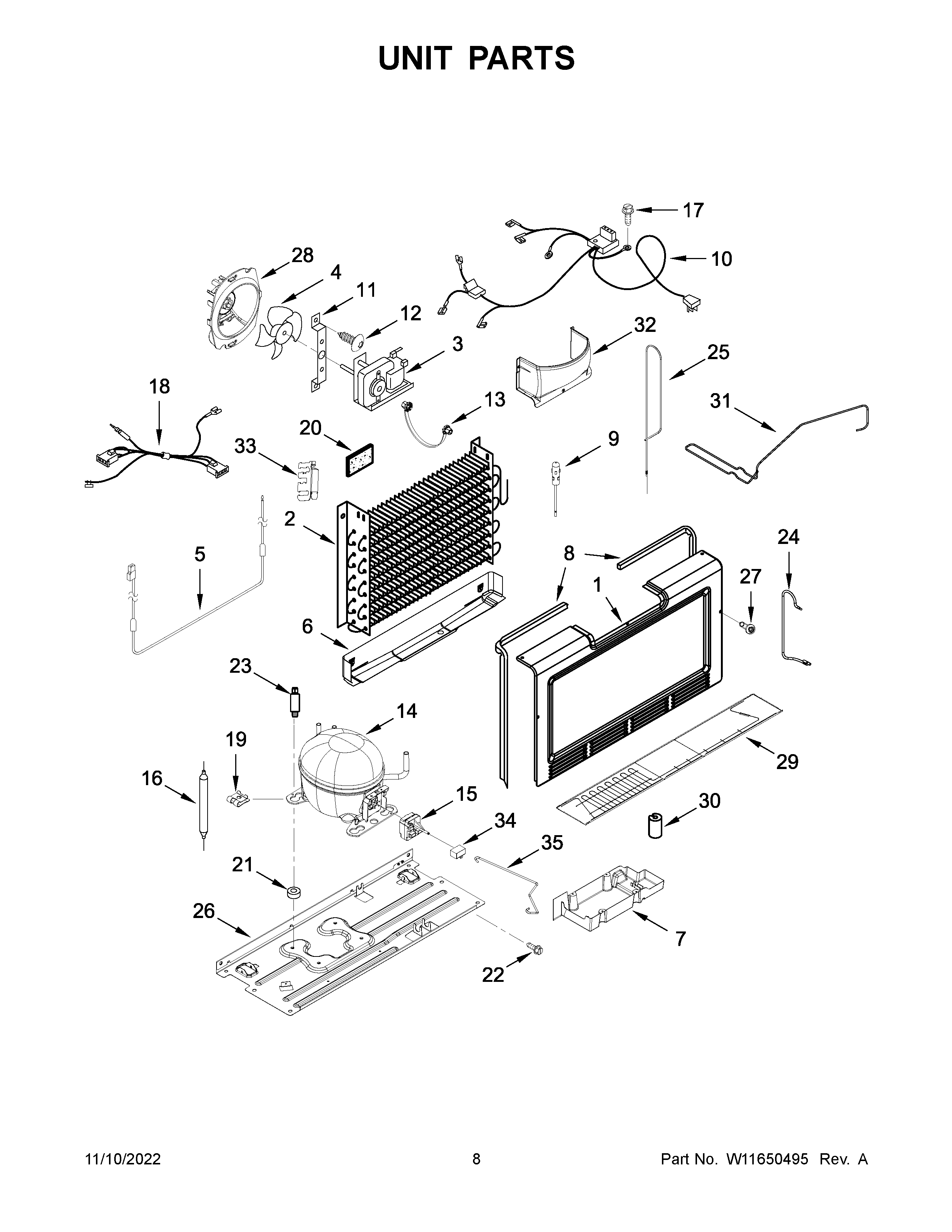 Unit parts