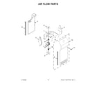 Whirlpool WRS315SDHM0A air flow parts diagram