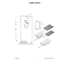 Gladiator GAFZ30FDGB04 liner parts diagram