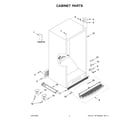 Gladiator GAFZ30FDGB05 cabinet parts diagram