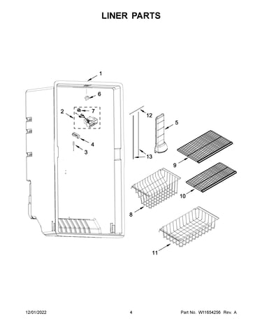 Liner parts