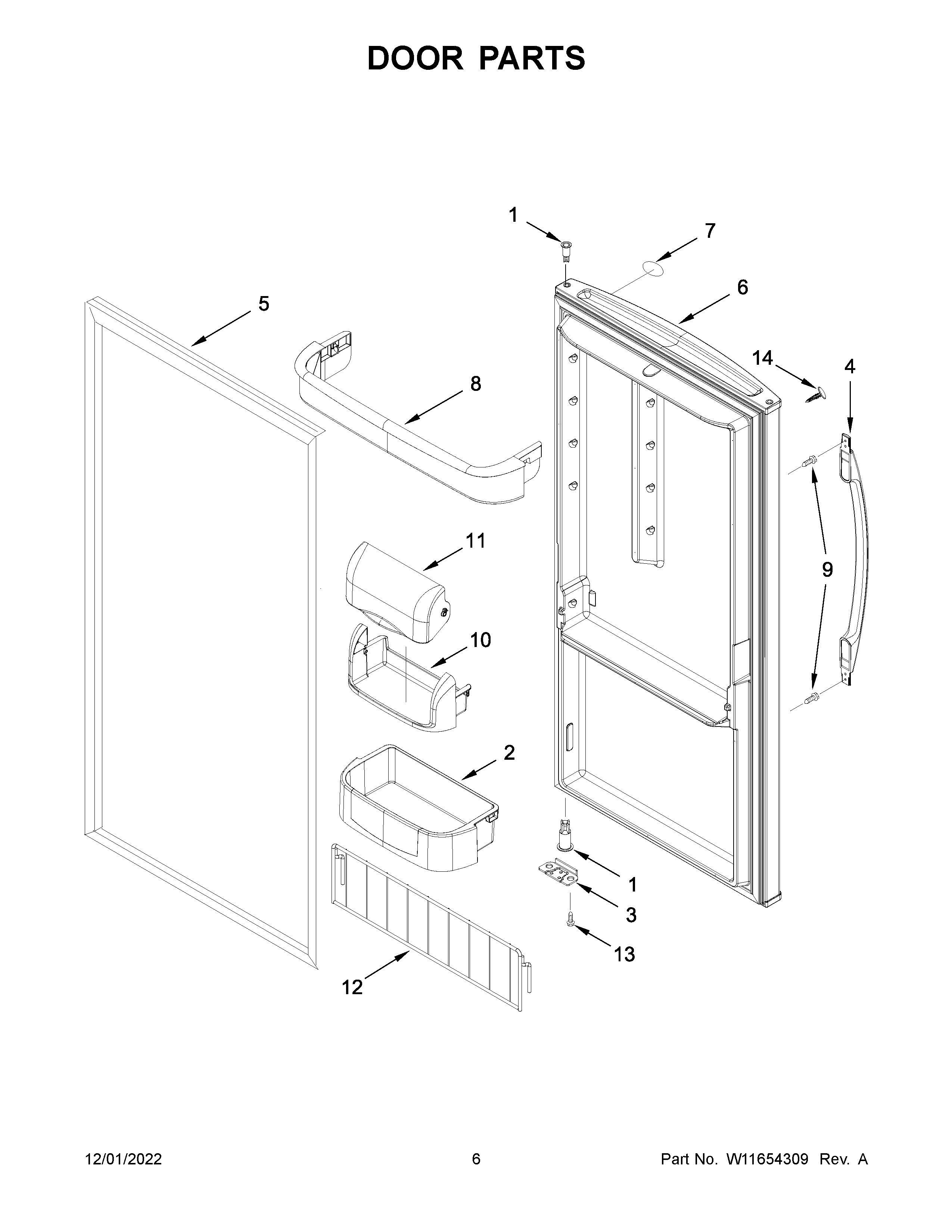 Door parts