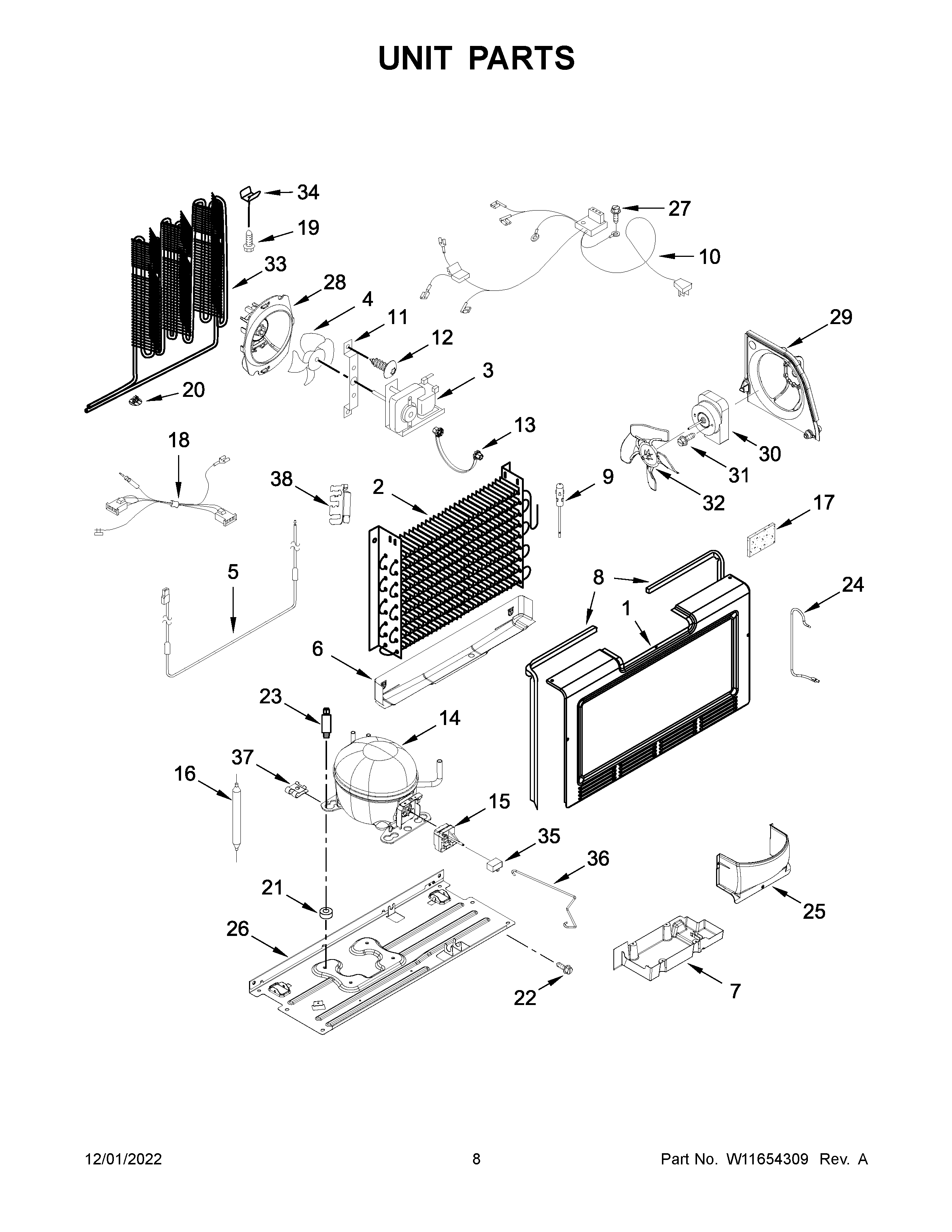 Unit parts