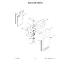 Amana ASI2575GRW08 air flow parts diagram