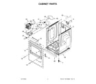 Maytag MGD7230HC3 cabinet parts diagram