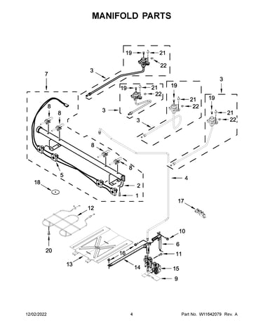 Manifold parts