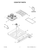 Cooktop parts