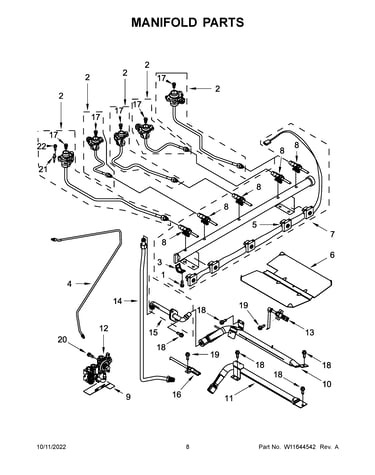 Manifold parts