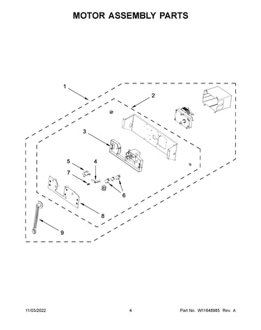 Motor assembly parts