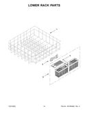 Lower rack parts