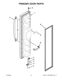 Freezer door parts