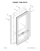 Cabinet trim parts