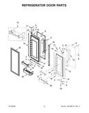 Refrigerator door parts