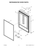 Refrigerator door parts