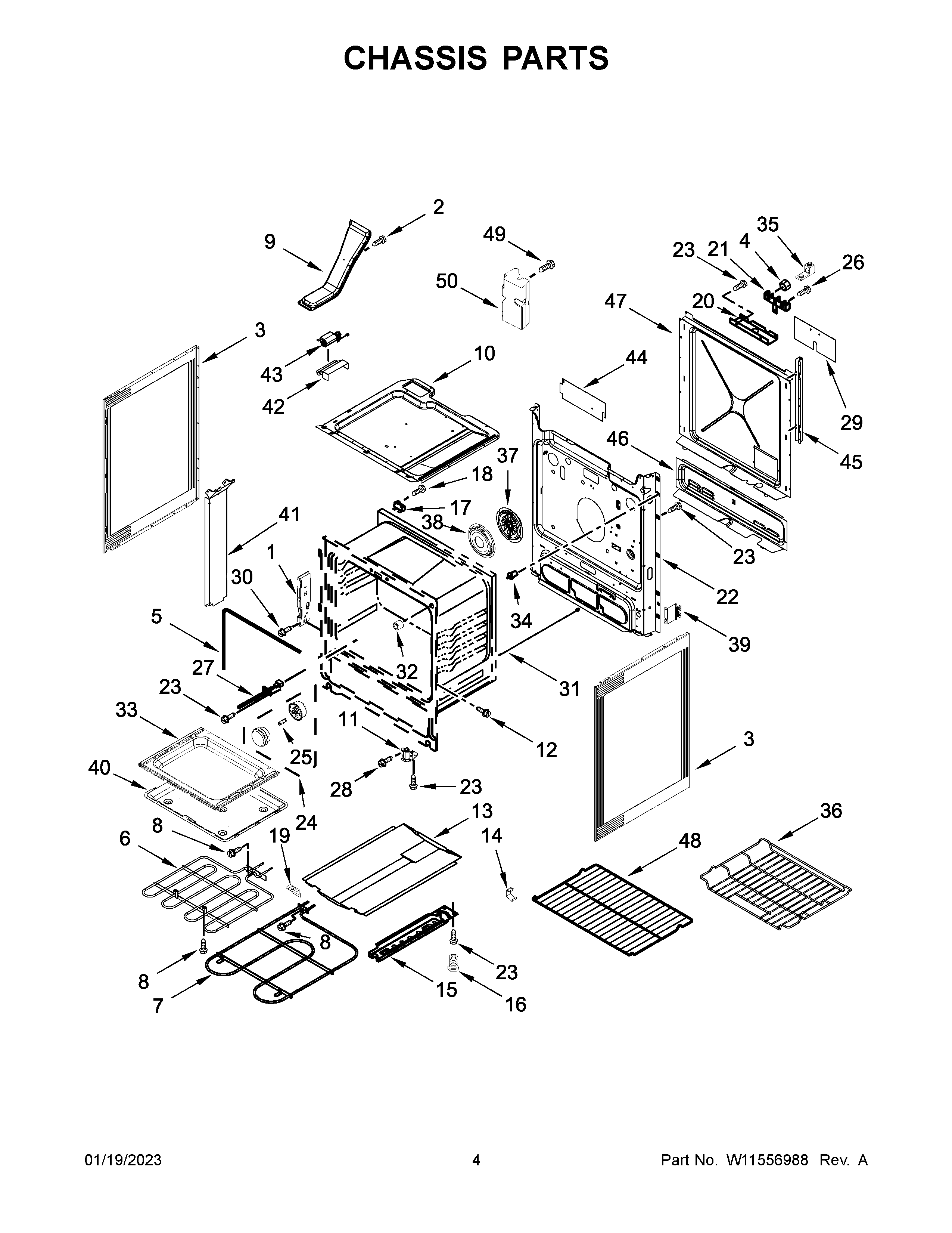 Chassis parts