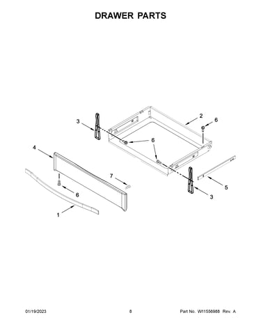 Drawer parts